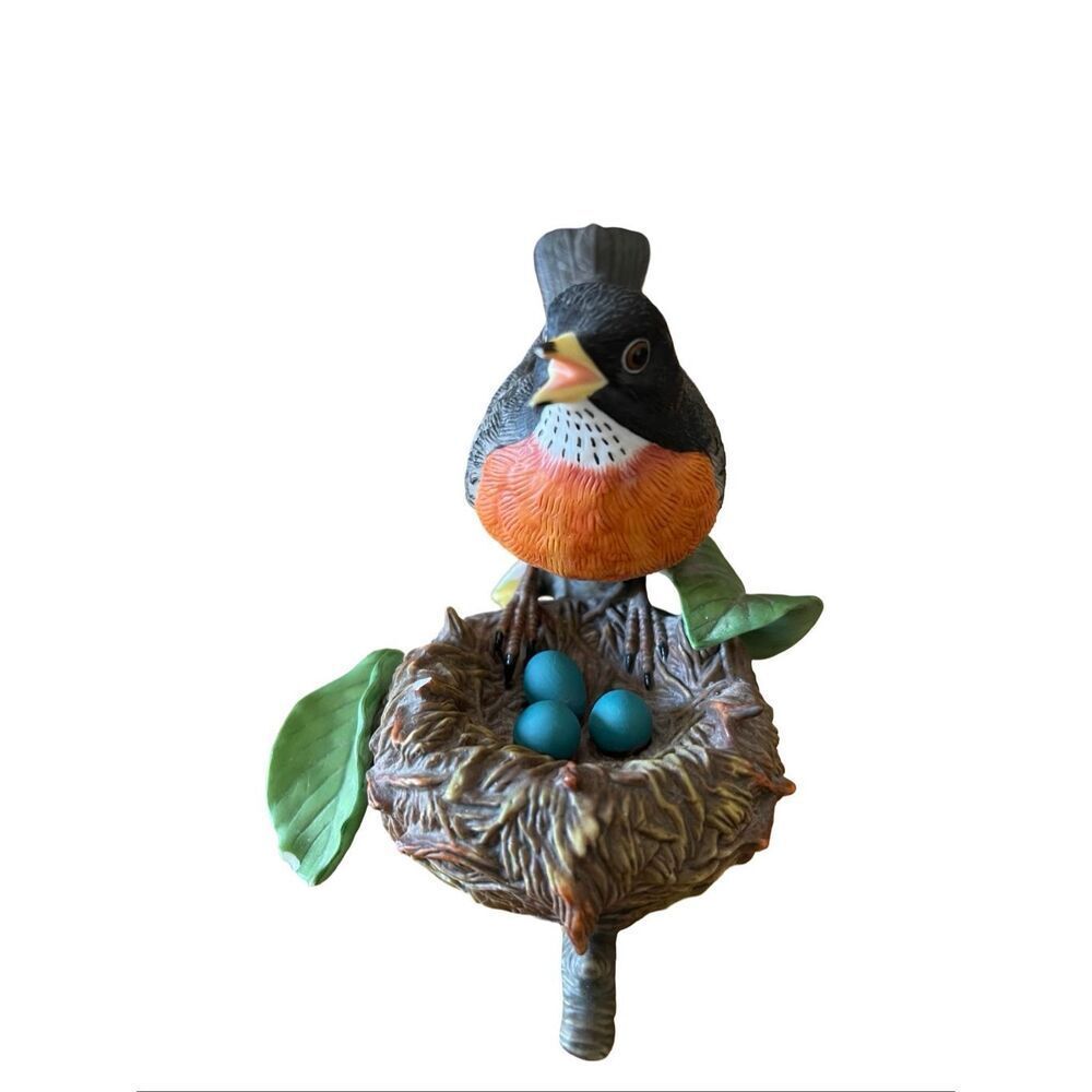 Lenox American Robin Garden Birds Fine Porcelain Figurine